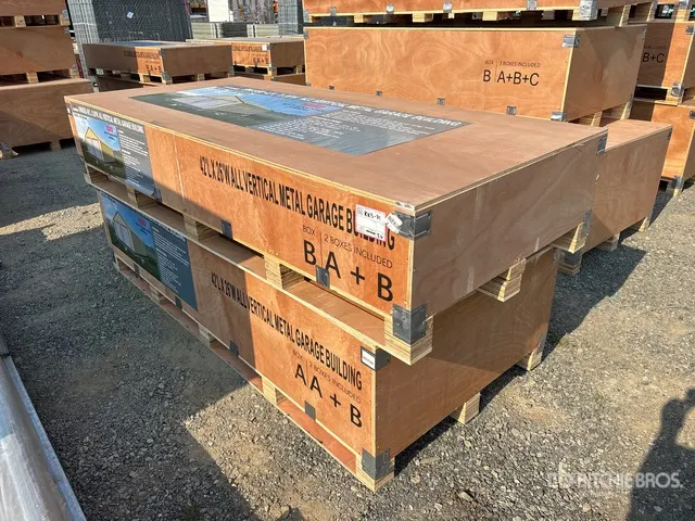 2026 AGR-MS2642 Metal Garage Storage Building (Unused)