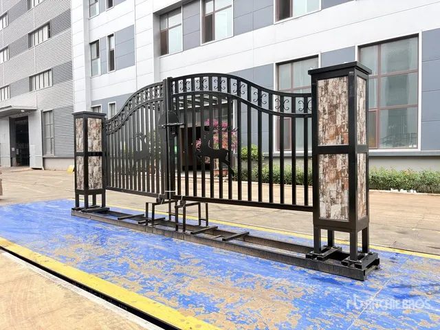 2026 Suihe NFG-20FGP-E02 20 ft x 7 ft 7 in Wrought Iron Bi-Parting Driveway Gate (Unused)