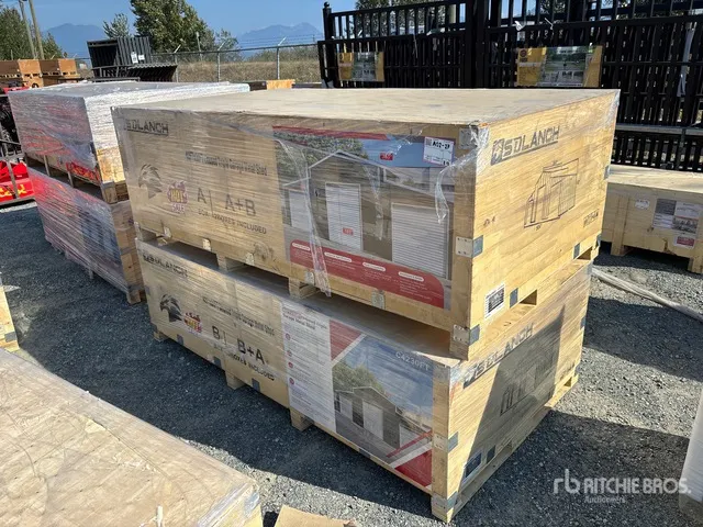 2026 SDL4230TGMS 42 ft x 30 ft Triple Garage Storage Building (Unused)