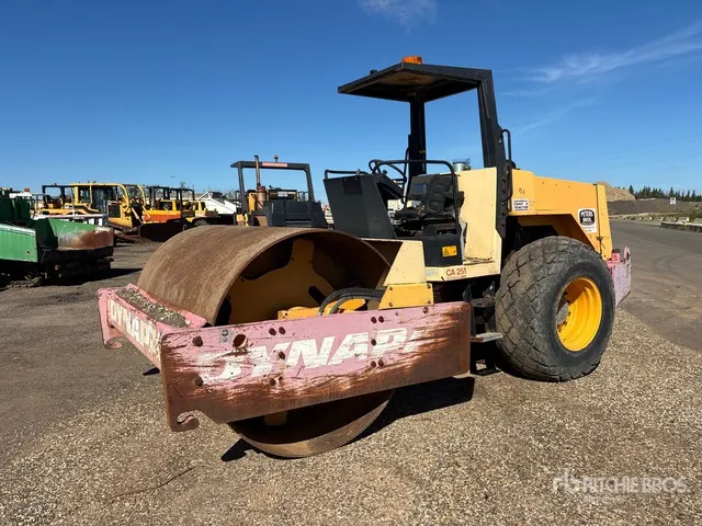 1996 Dynapac CA251D Smooth Drum Compactor