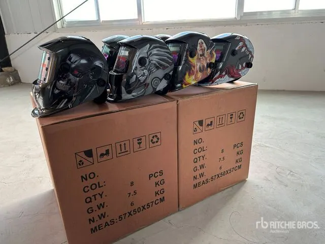 Quantity of (16) 2026 Agriquip GLWH16 Auto Darkening Welding Helmets (Unused)