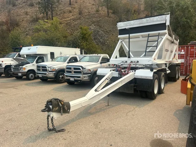 2006 Trail King TKBD15-252 14 ft Quad/A Belly Dump Trailer