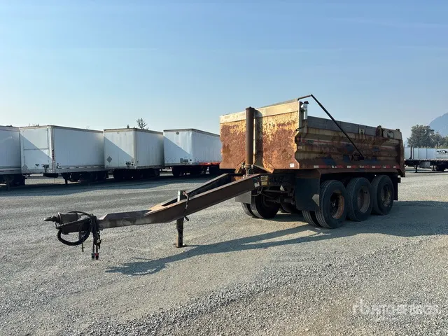 2009 Renn SL1700 17 ft Tri/A Pup Dump Trailer