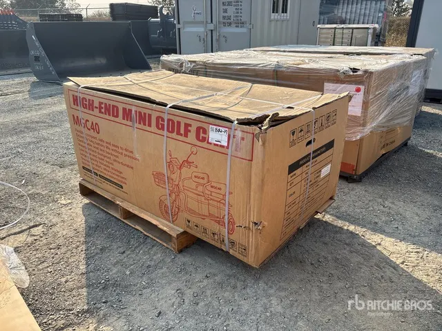2026 MGC40-RED 3 TT E-Trike Mini Scooter (Unused)