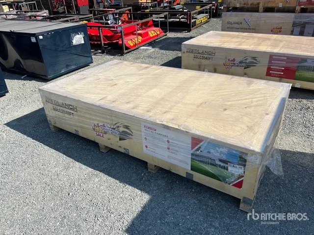 2026 SDLC2040FT 20 ft x 40 ft All Steel Carport (Unused)
