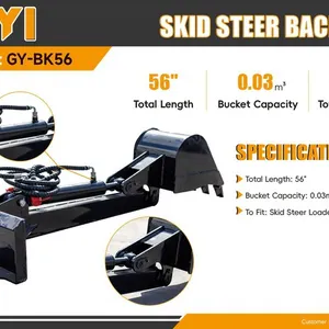2026 GIYI GY-BK56 56 in Skid Steer Backhoe (Unused)