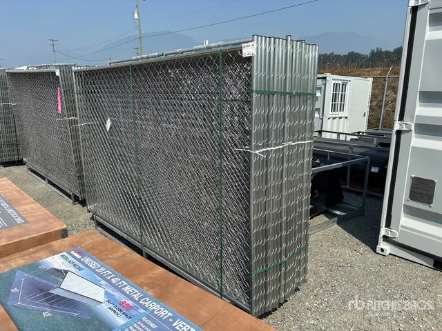Quantity of (20) 2026 GLCF1006 10 ft x 6 ft Chain Link Temporary Site Fence (Unused)