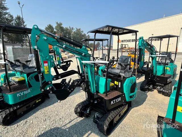 2026 CFG KV16R Mini Excavator (Unused)