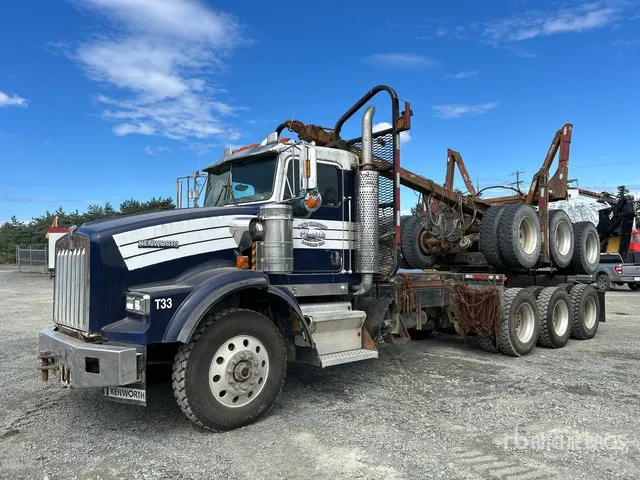 2005 Kenworth T800B 8x6 Short Wood Log Truck