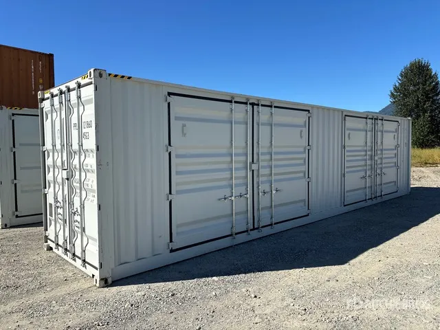 2026 40 ft High Cube Multi-Door Storage Container