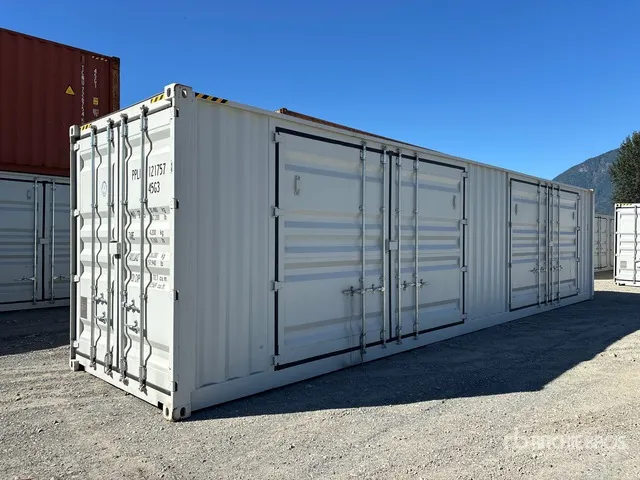 2025 40 ft High Cube Multi-Door Storage Container