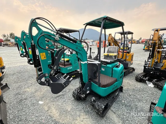2025 CFG QK16R Mini Excavator (Unused)