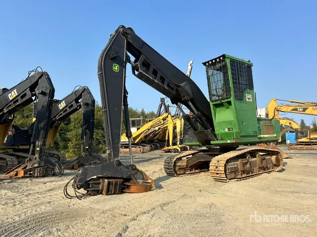 2015 John Deere 3754D Heel Boom Log Loader