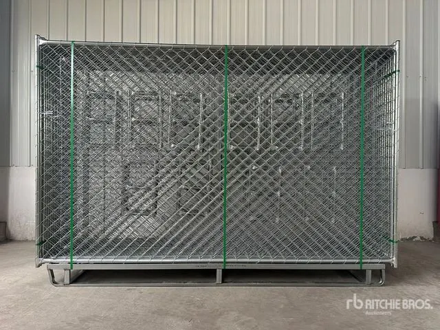 Quantity of (20) 2026 GLCF1006 10 ft x 6 ft Chain Link Temporary Site Fence (Unused)