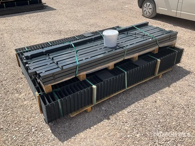 Quantity of 75 Meter (1,83m x 2,50m) Site Fence (Unused)