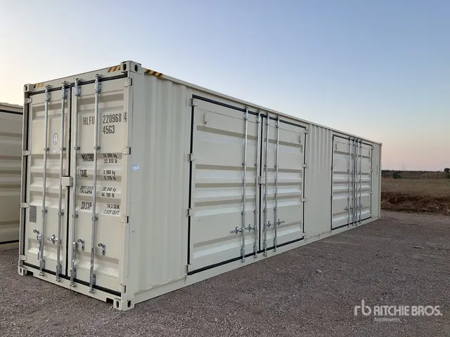 2026 40 ft Standard Multi-Door Storage Container (Unused)