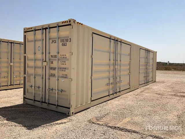 2026 40 ft Standard Multi-Door Storage Container (Unused)
