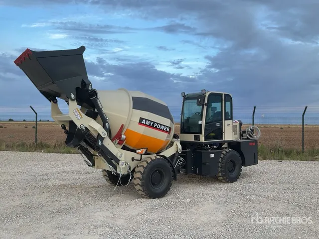 2026 AMY POWER XY-1.8 4x4 Self-Loading 1.8 m3 All Terrain Mixer (Unused)