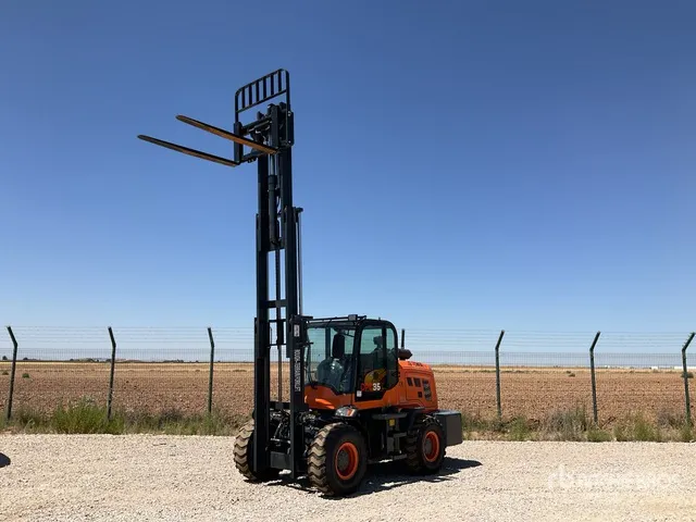 2026 JQ POWER CPC35 4x4 Rough Terrain Forklift (Unused)