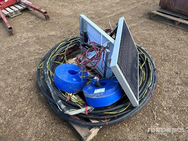 Quantity of (2) Solar Cattle Waterer