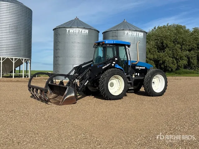 2002 New Holland TV140 Bi-Directional Tractor