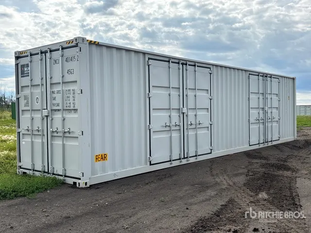 2026 40 ft High Cube Multi-Door Storage Container