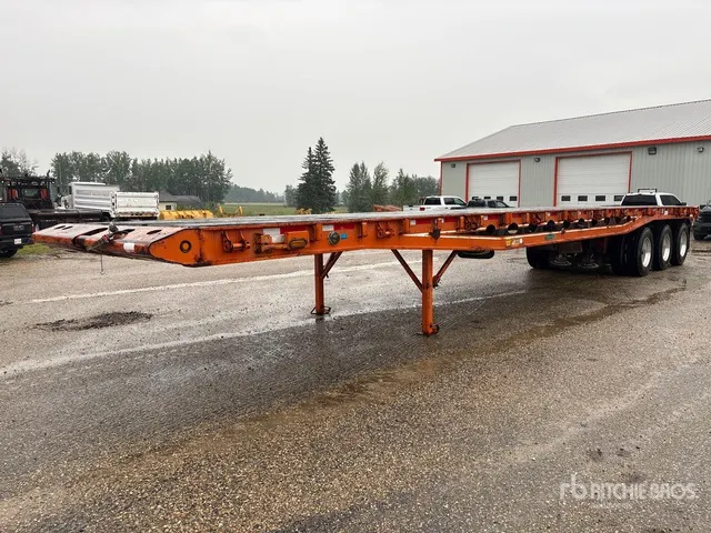 2004 Peerless 50 ft Tri/A Flatbed Oilfield Trailer