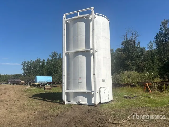 TSF 400 bbl Skid Mounted Steel Water Tank