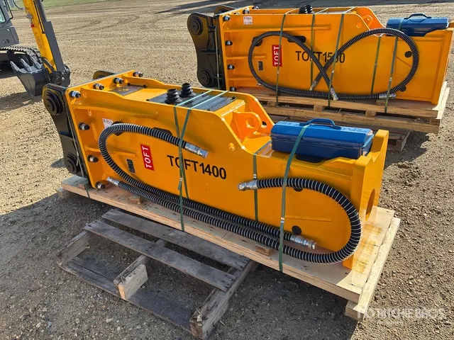 2026 TOFT TOFT1400 Hydraulic Breaker - Fits 20-30 ton Excavator (Unused)