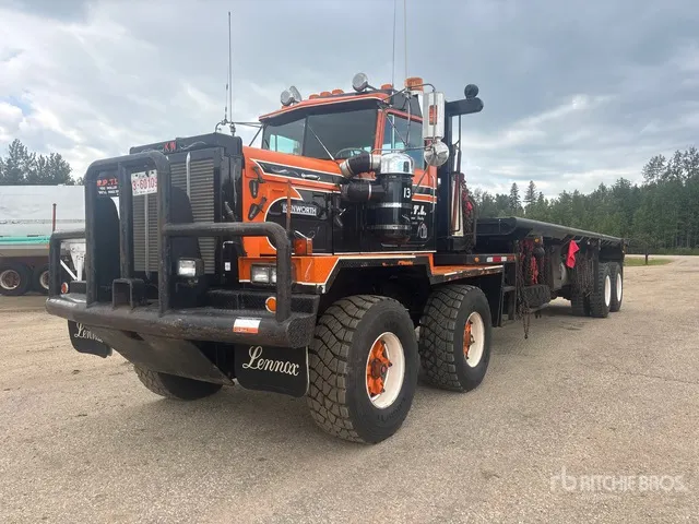 1986 Kenworth C500 8x4 Twin-Steer Bed Truck