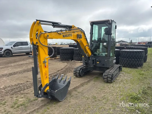 2026 NAKATO ZT35G Mini Excavator (Unused)