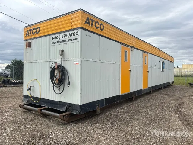Atco 60 ft x 12 ft Skid-Mounted Mobile Office