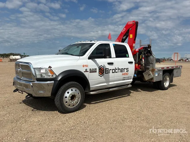 2018 Ram 5500 4x4 Boom Truck