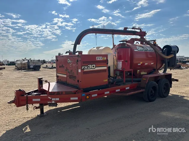 2009 Ditch Witch FX30 800 gal T/A Vacuum Excavation Unit