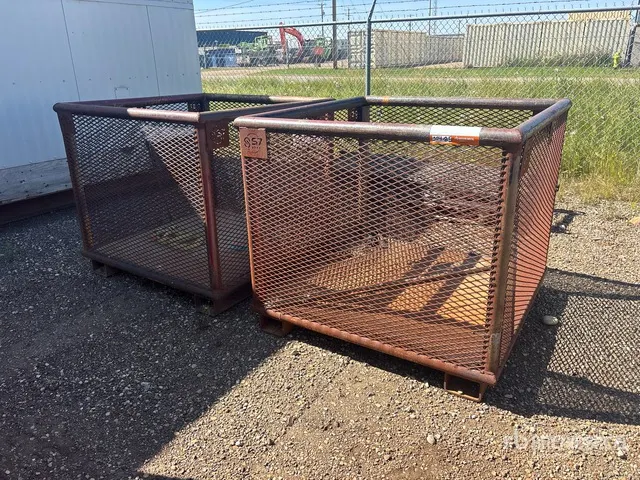 Quantity of (2) Small Material Storage Rack