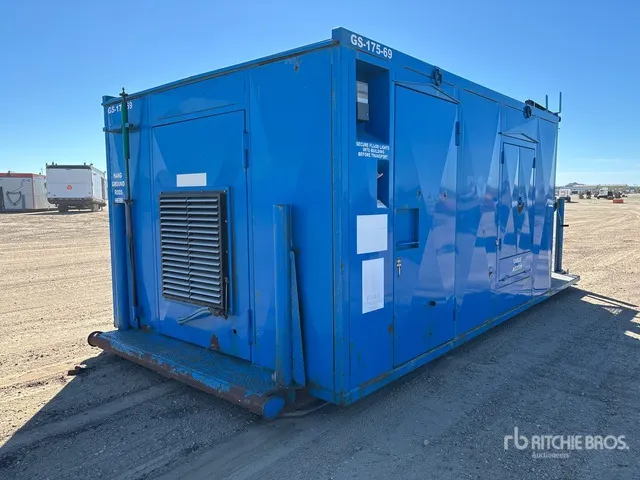 Stamford UCDI274K1 175 kW Skid-Mounted Enclosed Generator Set (Inoperable)