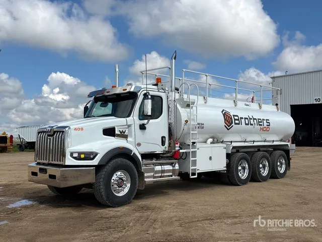 2025 Western Star 49X 22009 L 8x6 Water Truck