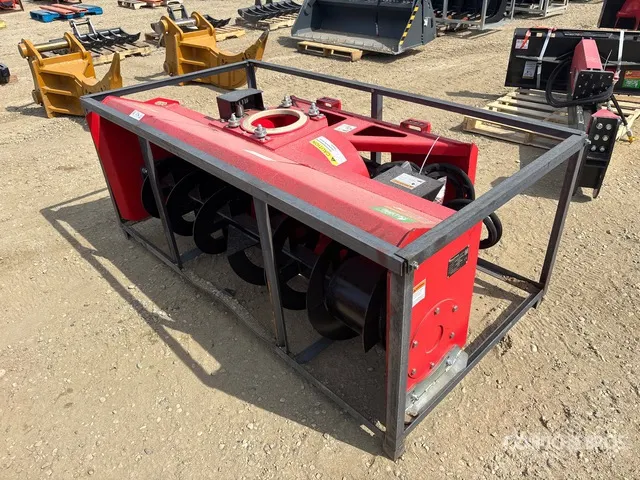 2026 Raytree RHSB72 72 in Skid Steer Snowblower (Unused)
