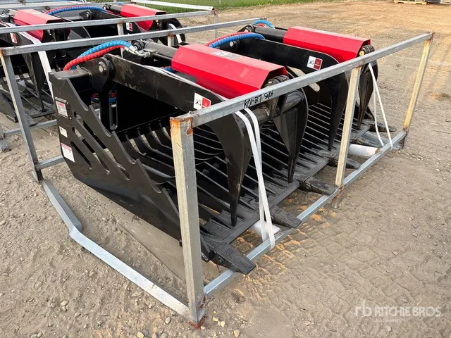 2026 LANDY RBG72 72 in Rock Skid Steer Grapple Bucket (Unused)