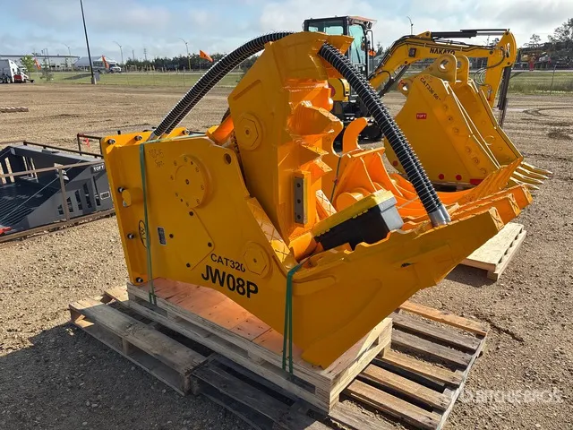 2026 JW JW08P Demolition Pulverizer - Fits 20-30 ton Excavator (Unused)