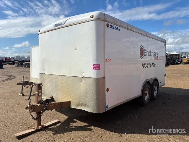 2009 Royal Cargo 16 ft T/A Enclosed Trailer