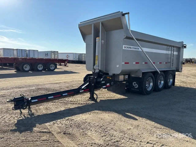 2024 Cross Country 21 ft Tri/A Pup Dump Trailer (Unused)