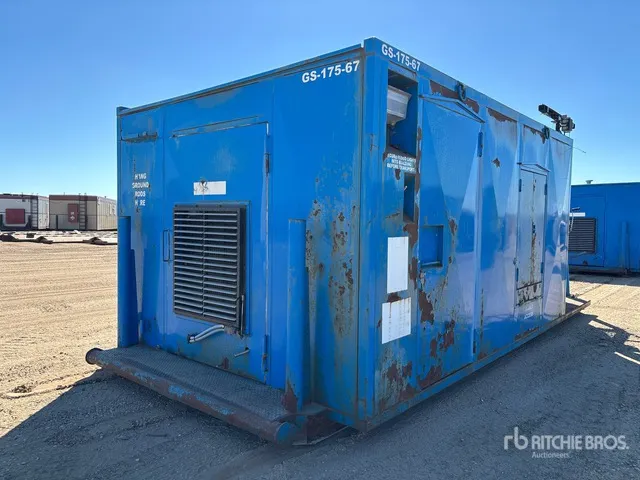 Stamford UCDI274K1 175 kW Skid-Mounted Enclosed Generator Set