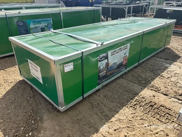 2026 Suihe C404013-500gPVC 40 ft x 40 ft x 13 ft Container Shelter (Unused)