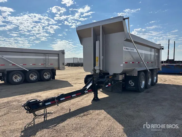 2024 Cross Country 21 ft Tri/A Pup Dump Trailer (Unused)