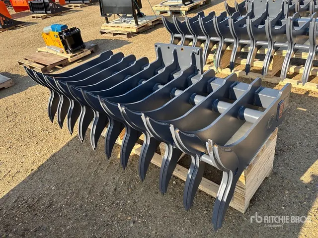 2026 TOFT TWO72 72 in Excavator Rake - Fits 15-30 ton (Unused)