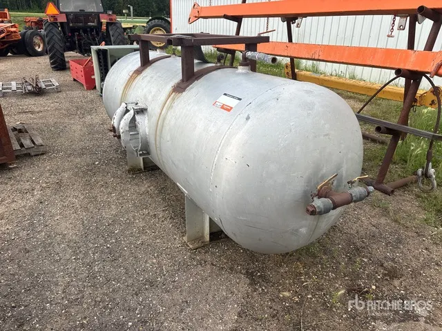 Steel Horizontal Air Receiving Fuel Tank