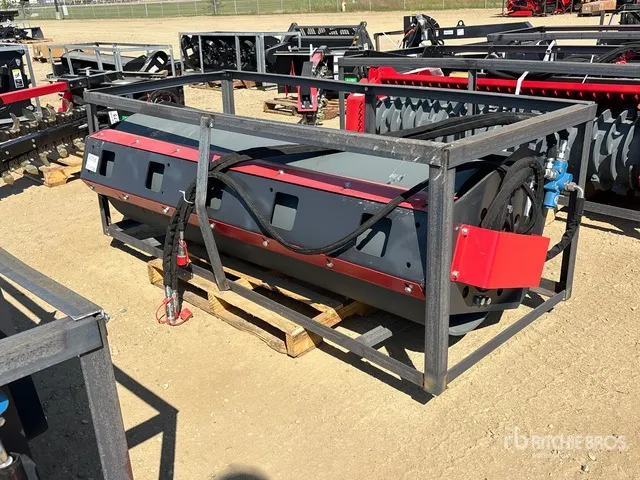 2026 Raytree RMVR76 76 in Skid Steer Vibratory Roller (Unused)