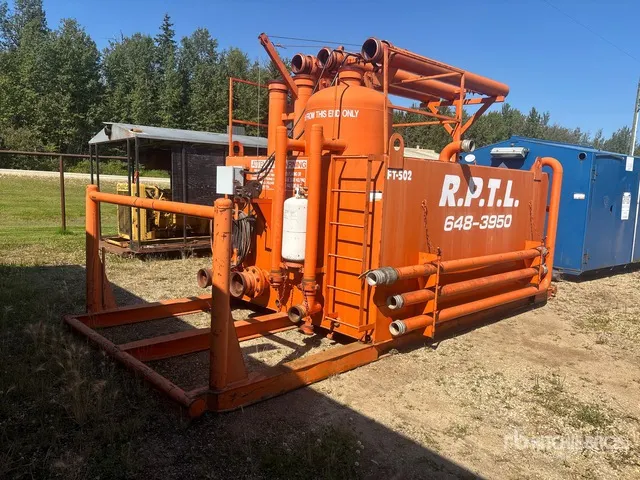 2005 Peaceland Skid-Mounted Flare Tank