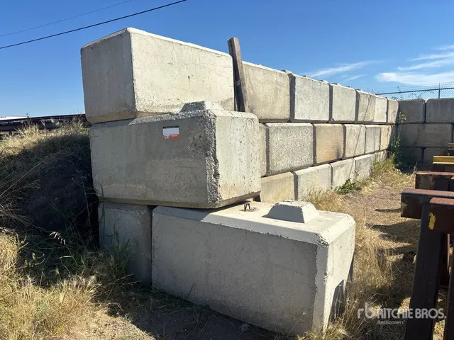 Quantity of (57) Concrete Blocks